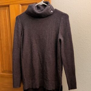 Calvin Klein Dark Gray Turtleneck Sweater